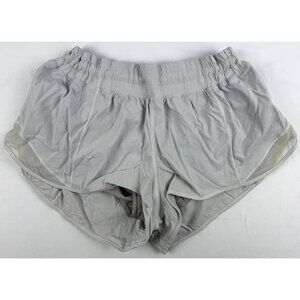 Lululemon Athletica Hotty Hot Short Size 10 Jasmine White Running Yoga Workout